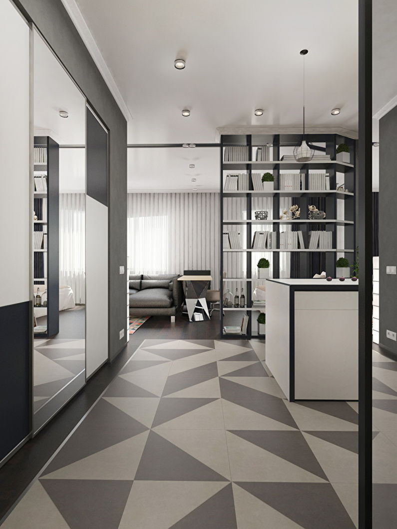 Noir & Blanc: Studio 52 m²