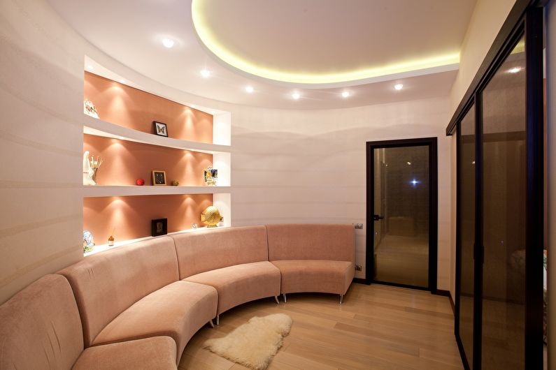 Appartement sur l'aviation dans un style moderne