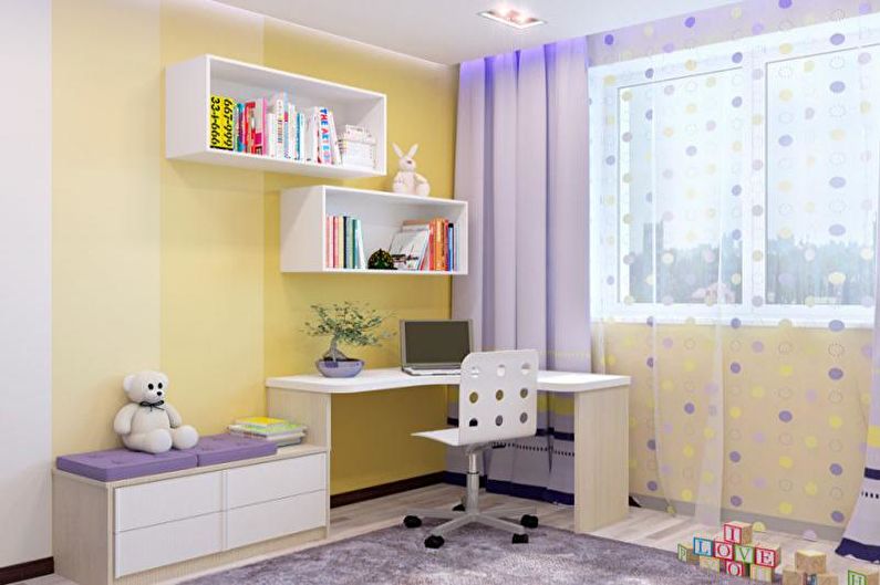 Combinaciones de colores en el interior de la habitación de un niño: cómo no caer en la trampa de los estereotipos