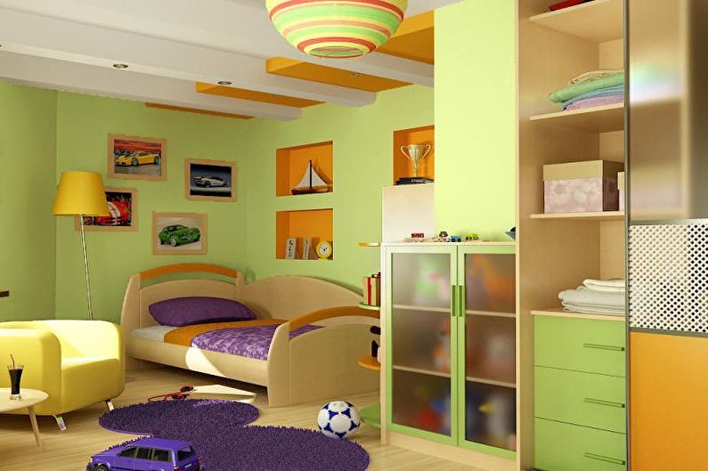 Combinaciones de colores en el interior de la habitación de un niño: cómo no caer en la trampa de los estereotipos