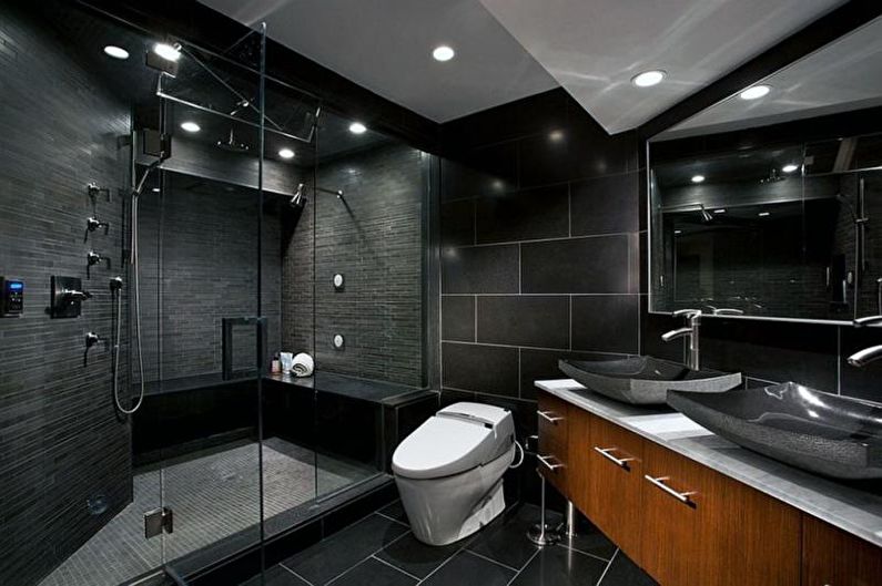 The combination of colors in the interior of the bathroom - Psychological perception