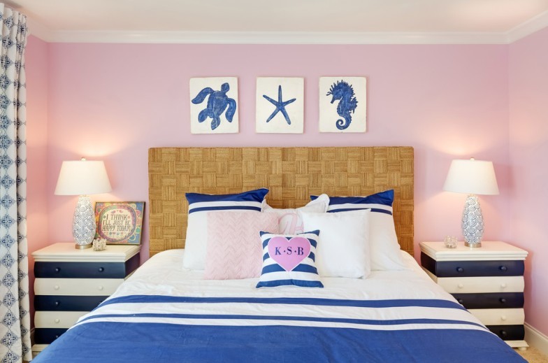 Pink Bedroom - Interior Design 2018