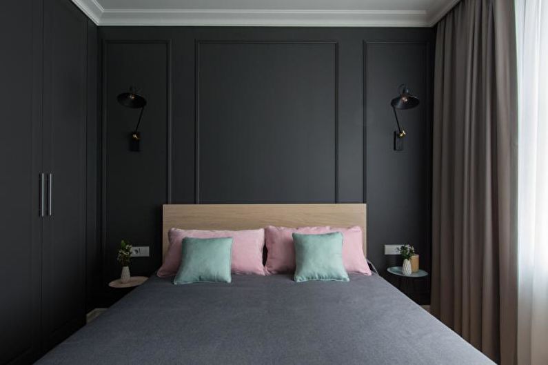 Black Bedroom - Interiørdesign 2018