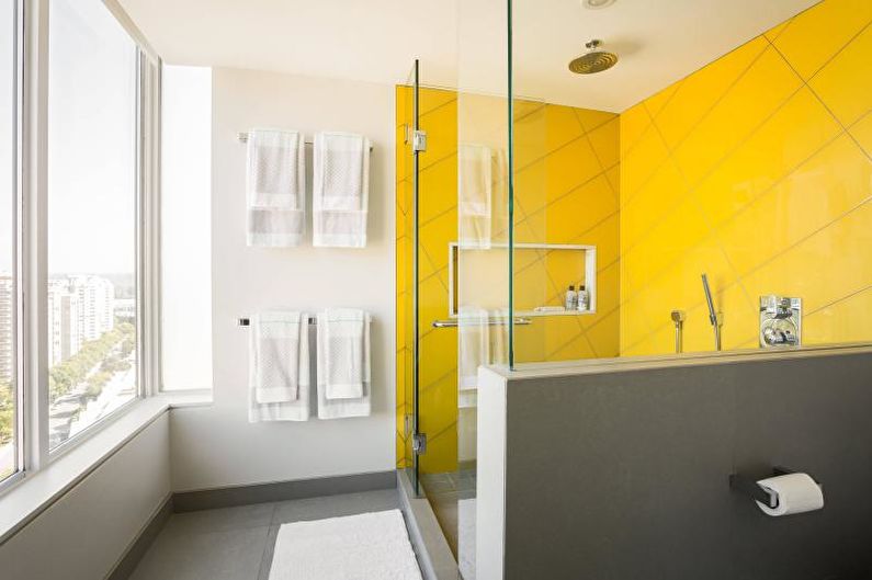 Design d'intérieur d'une salle de bain 2018 - photo