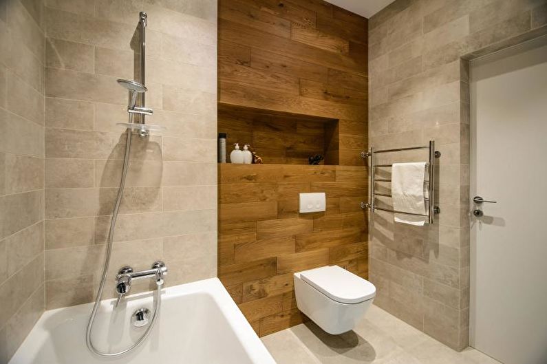 Diseño interior de un baño 2018 - foto