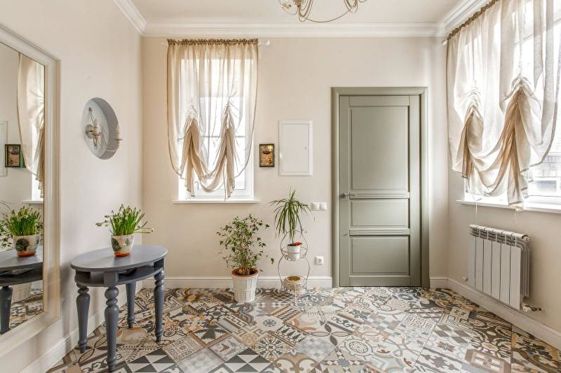 Beige Hallway - Interior Design 2018