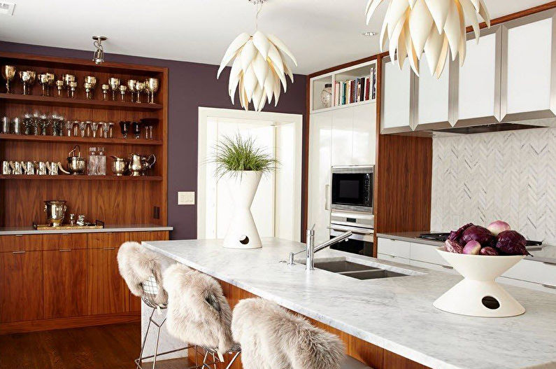 Kitchen with the island: 70 photo ideas