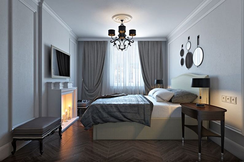 Interior design bedrooms 15 sq.m. - Photo