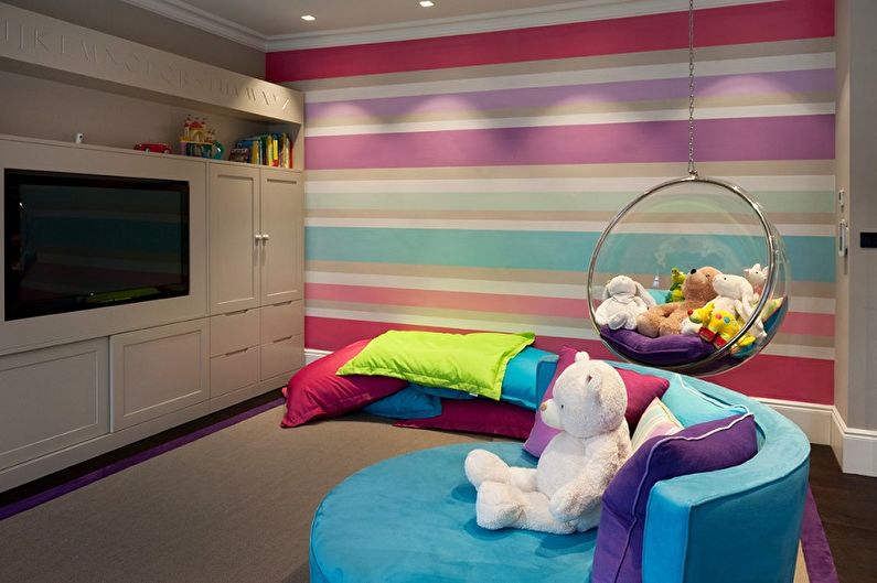 Small Kids Room Design - Decoração de parede