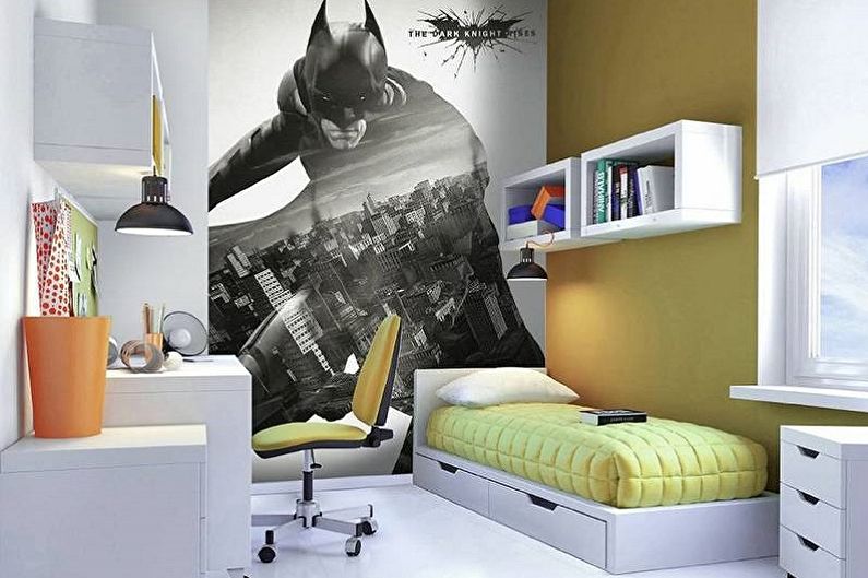 Design de interiores de um quarto infantil pequeno - foto