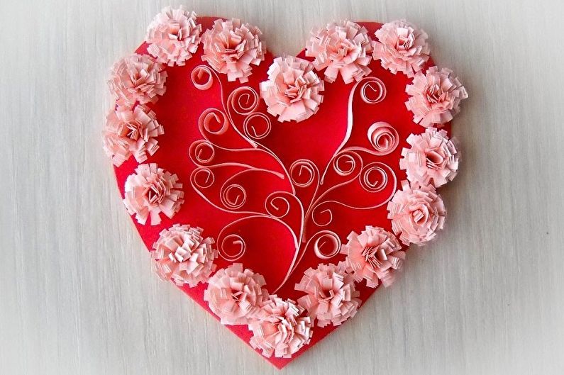 Quà tặng DIY cho ngày 14 tháng 2 - Thẻ Valentine