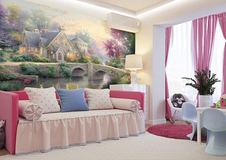 Photowall-giấy cho một vườn ươm