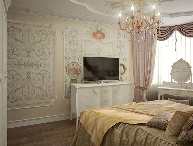 Luxury Classic: Bedroom Interior