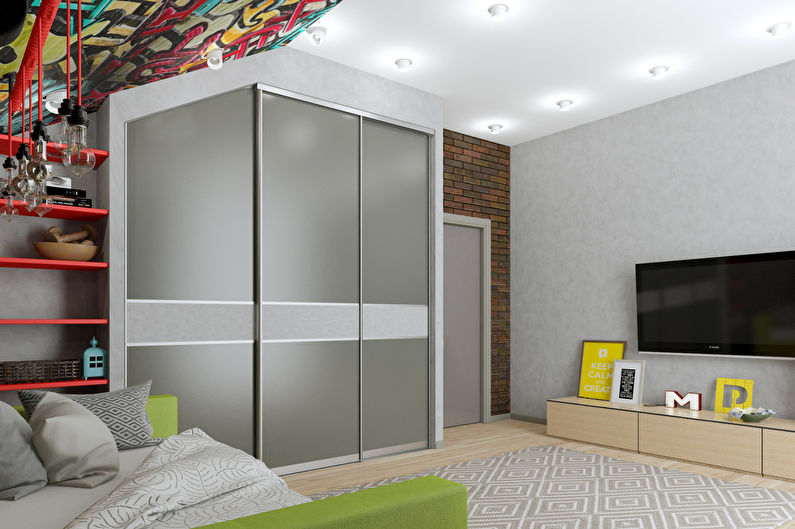 Dynamic Kiwi: Children's Room for a Teenage Boy