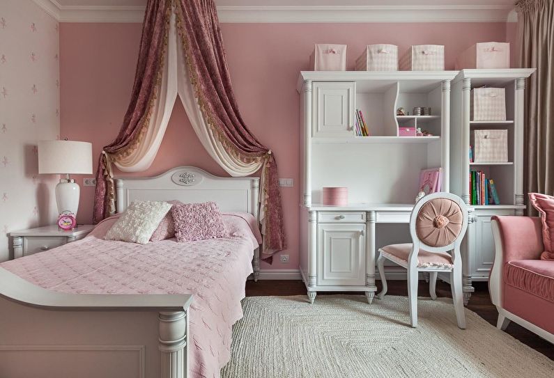 Fragrance of Delicacy: Design for Nursery for Girl