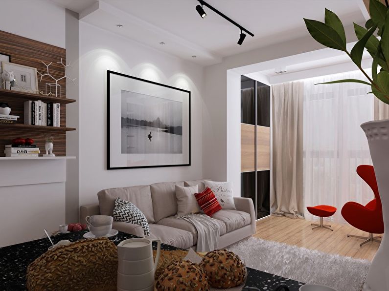 Style Line: Apartment Interieur 29 m2