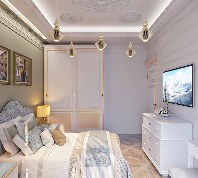 Italienischer Traum: Schlafzimmer Interieur