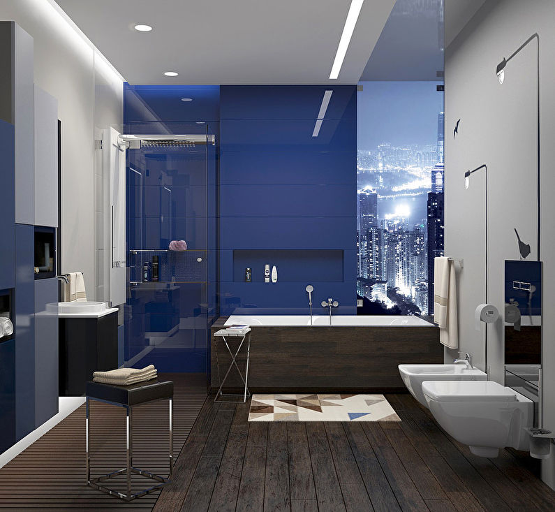 Viste di Hong Kong: Interno del bagno