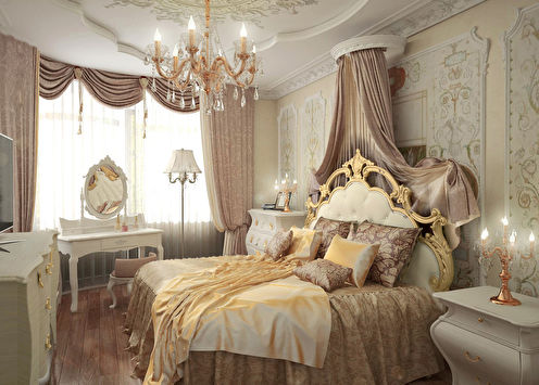 Luxury Classic: Bedroom Interior