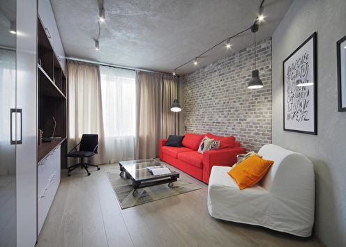 Beton: Loft-stijl appartement