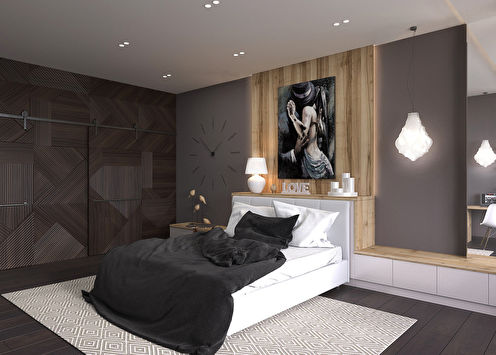 Chambre de style moderne