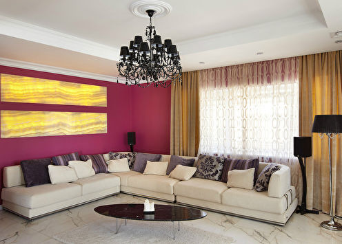 Luminous Onyx Living Room, San Petersburgo