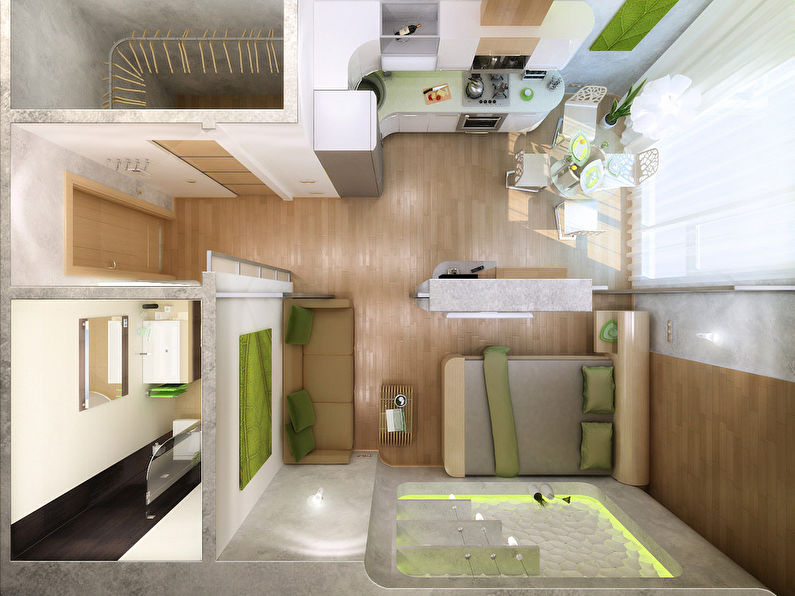 Mojito Flavor Apartment, Moscow - รูปภาพ 7