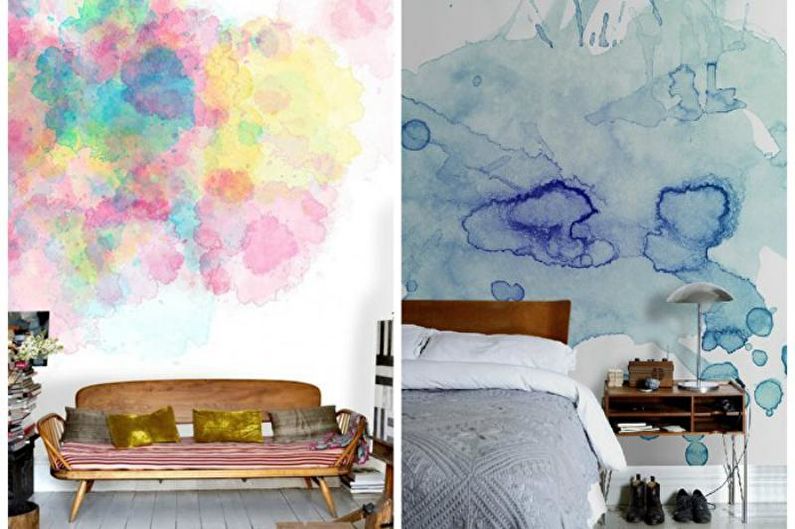 DIY Wall Decor - Watercolor