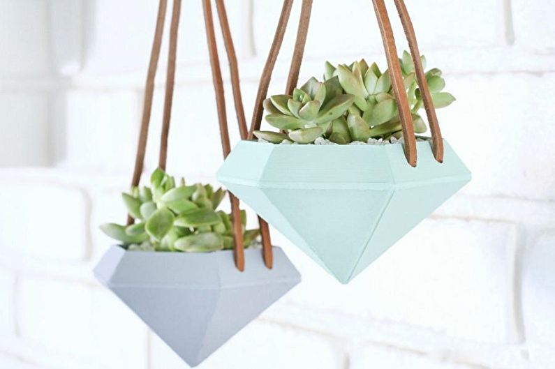 Decoração de parede DIY - Plantas