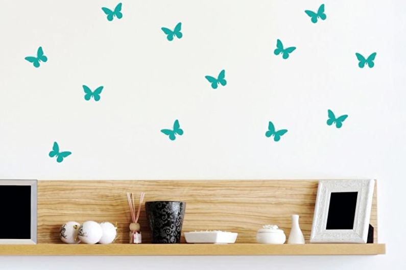 Decoração de parede DIY - Stencils