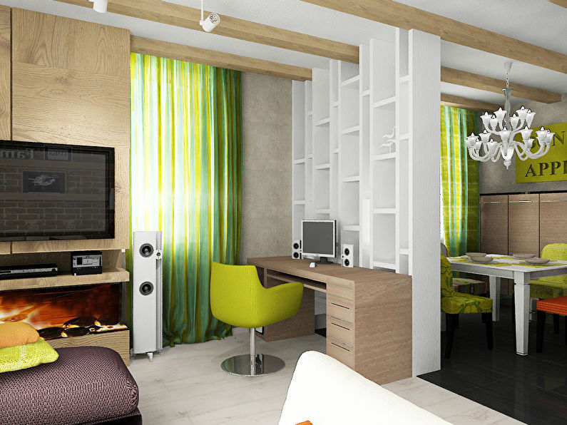 Cálido y luminoso: apartamento de estilo Fusion - foto 2