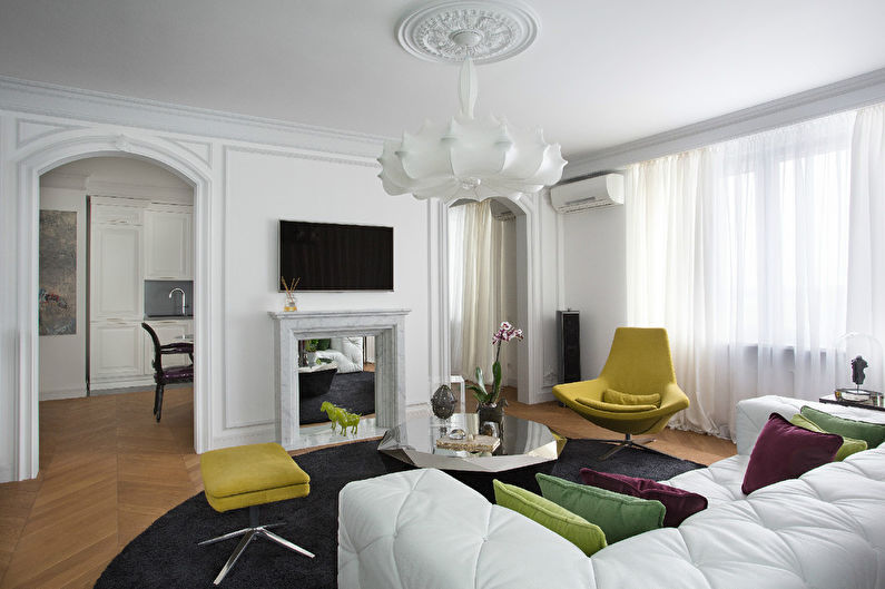 Alice Through the Looking Glass: Living Room Design, Kiev - foto 2