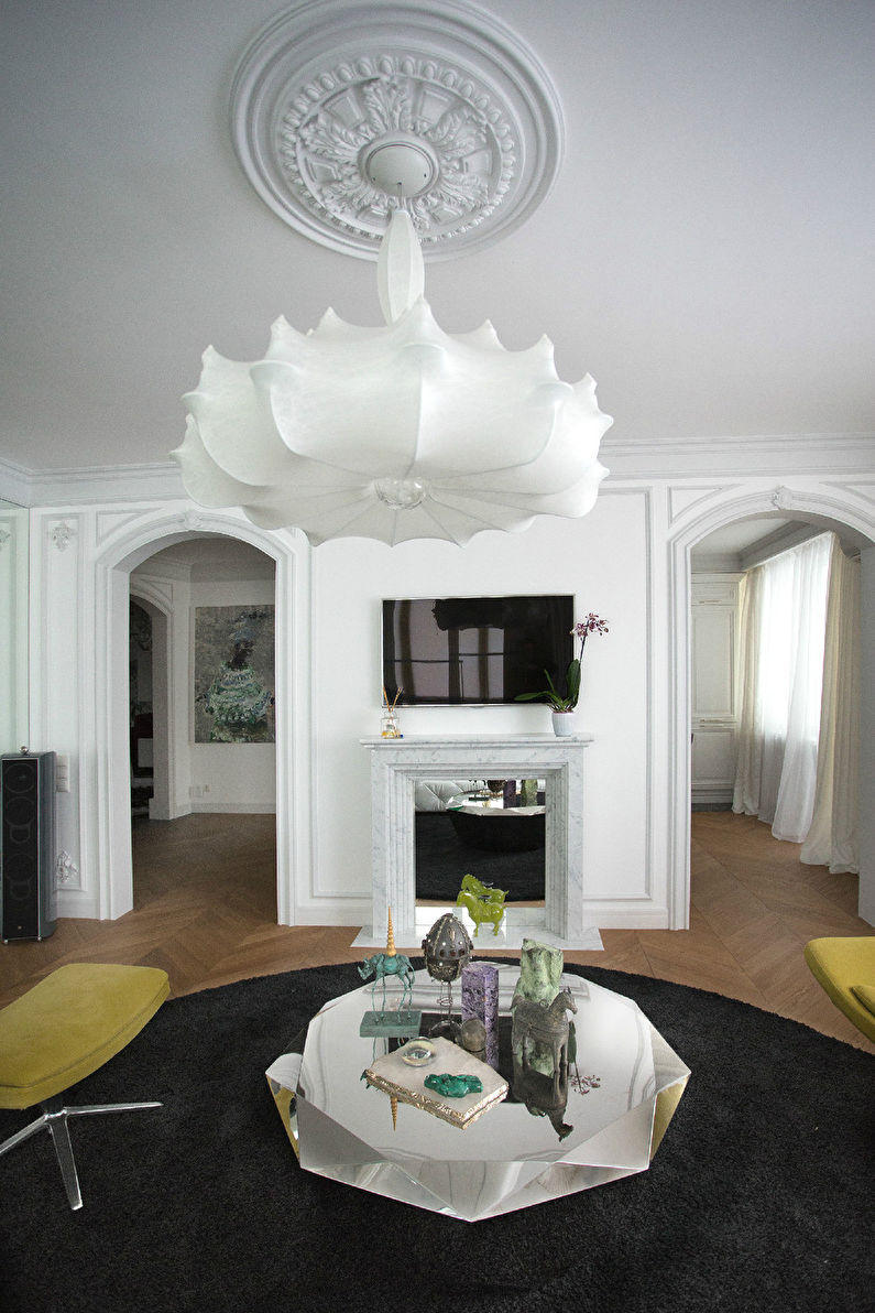 Alice durch den Spiegel: Living Room Design, Kiew - Foto 4