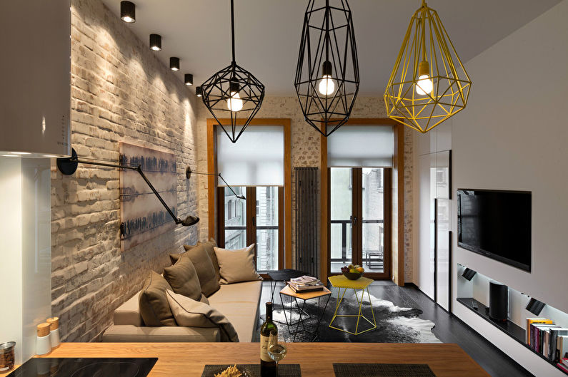 โครงการออกแบบของ Notki Loft apartment - รูปภาพที่ 2