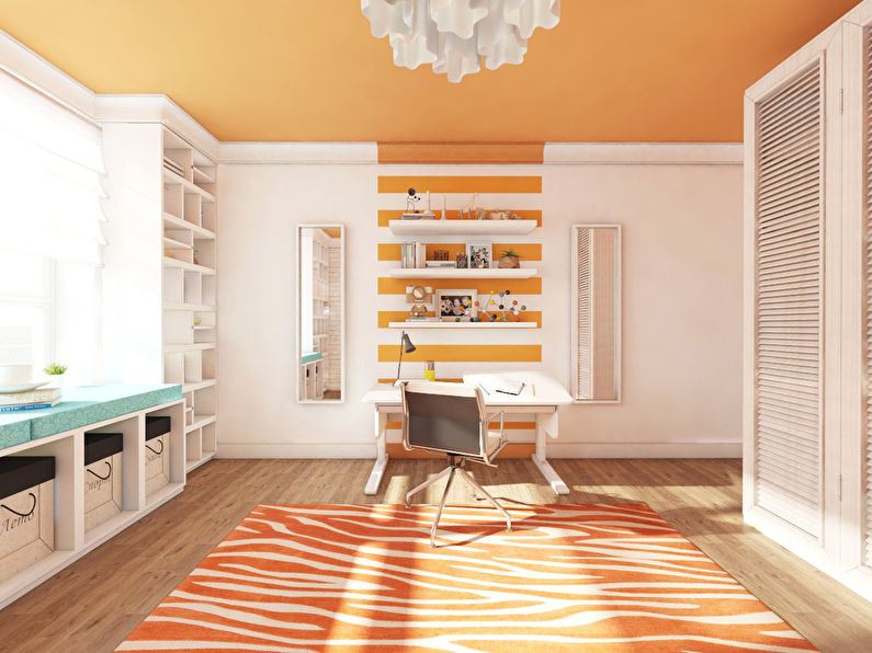 Orange Sky: Children's Room 20 m2 - photo 4