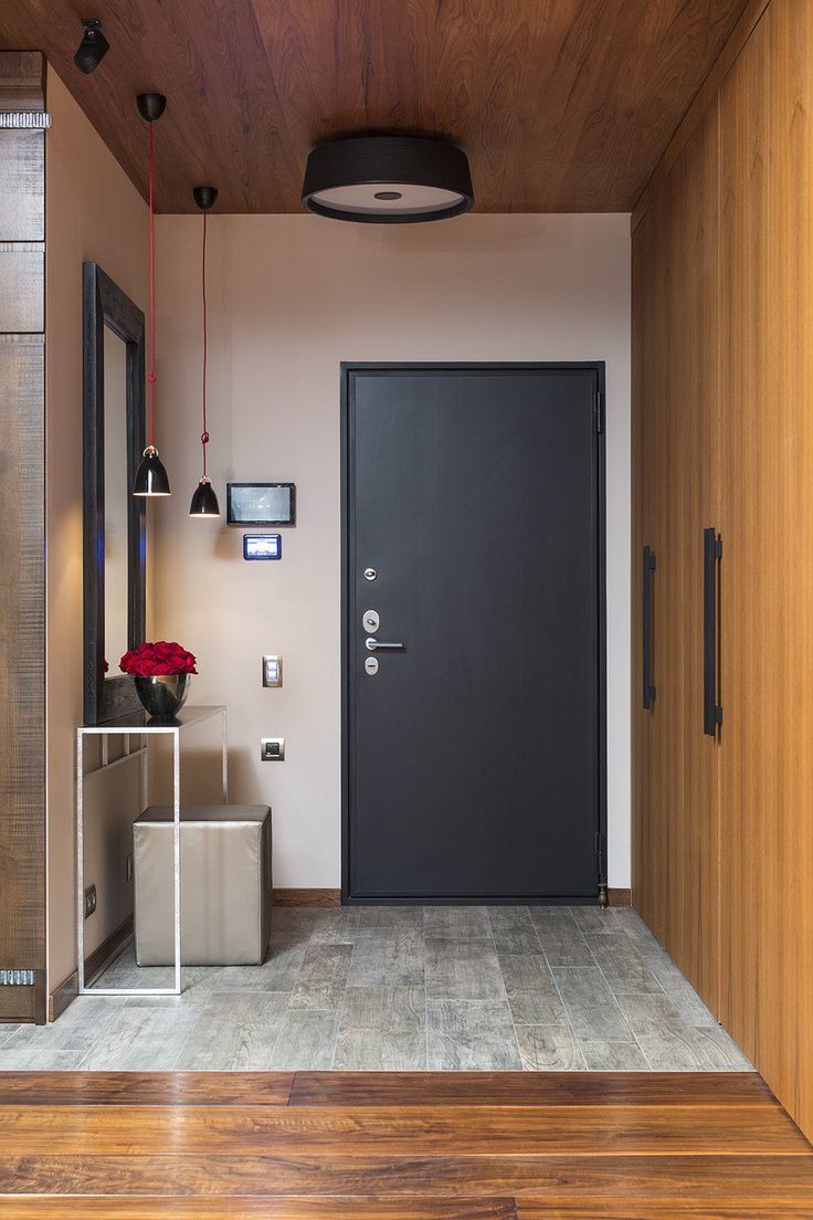 Interior design of a small hallway