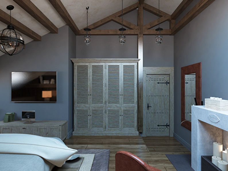 Design of the Attic Bedroom - bilde 8