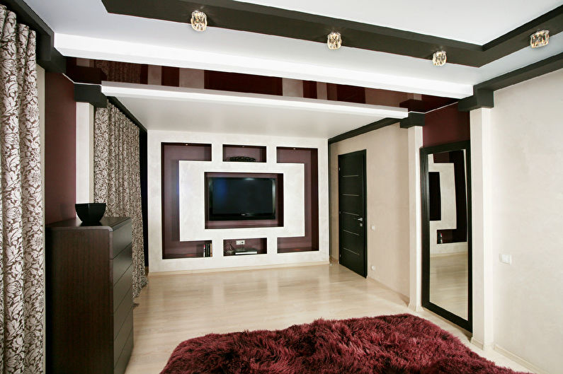 Design de nicho para TV Drywall