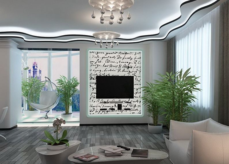 Drywall TV Niche Design