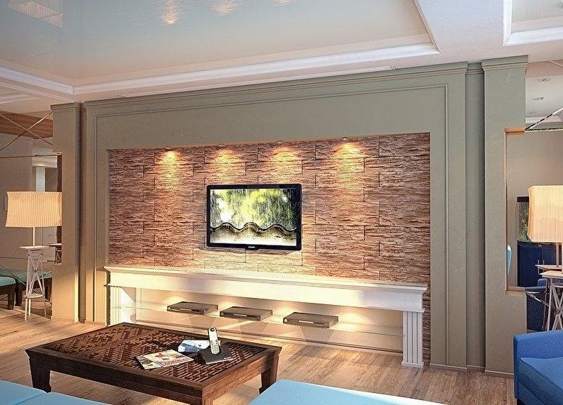 Kipsilevy-TV Niche Design