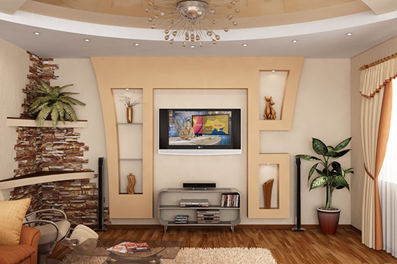 Kipsilevy-TV Niche Design