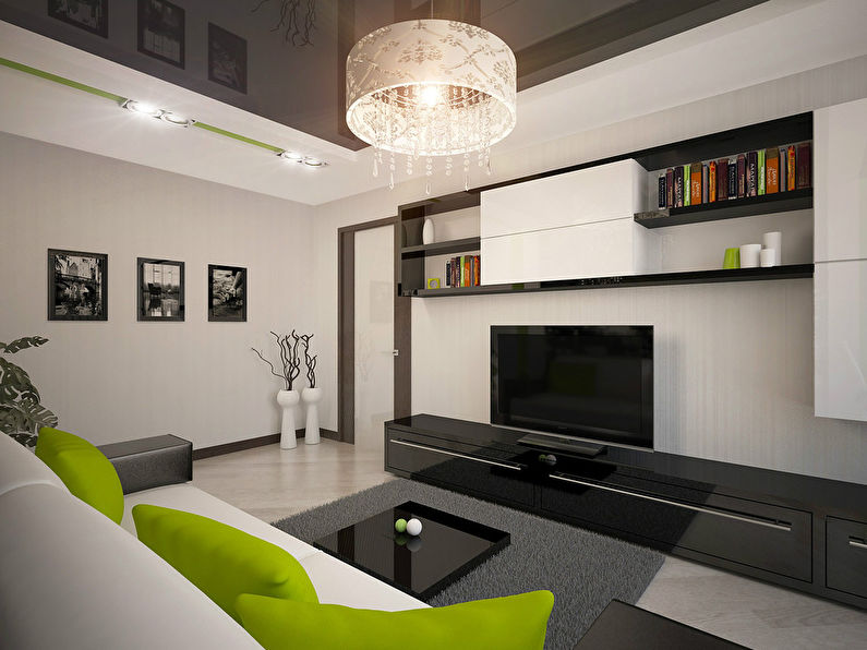 Male Minimalism: One-Room Apartment 37 m2 - photo 2