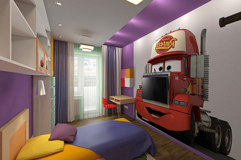 Chambre d'enfant dans le style brouette - photo 2