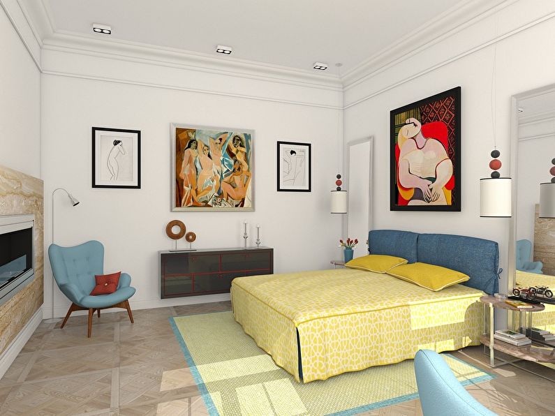 Inspirert av Picasso: Bedroom Design - foto 2