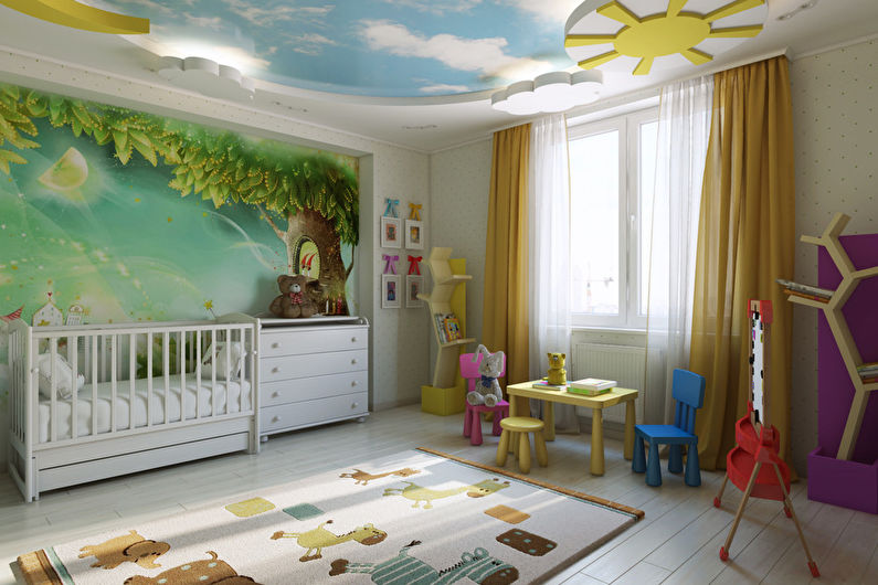 Bright children's room 