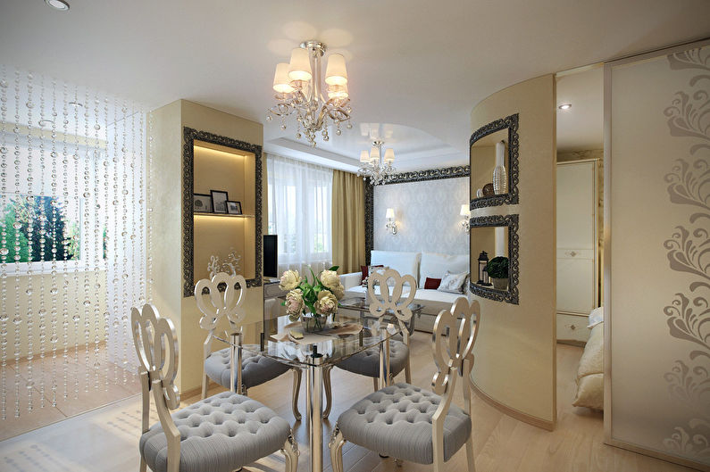 Exquisite Pragmatism Apartment, 38 m2