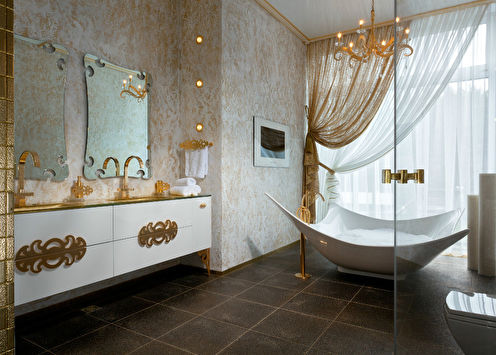 Art Deco badkamer