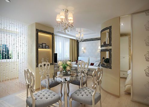 Exquisite Pragmatism Apartment, 38 m2