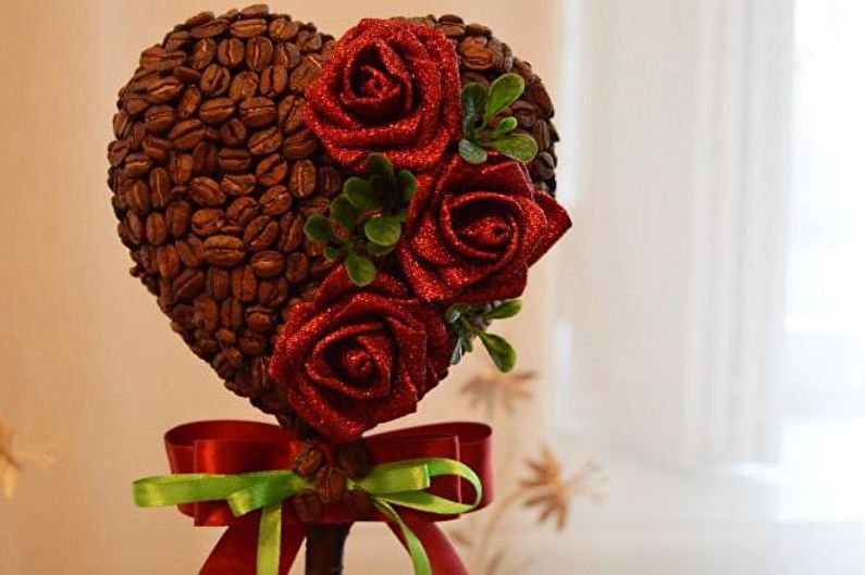 Ideer til kaffe Topiary - Valentine