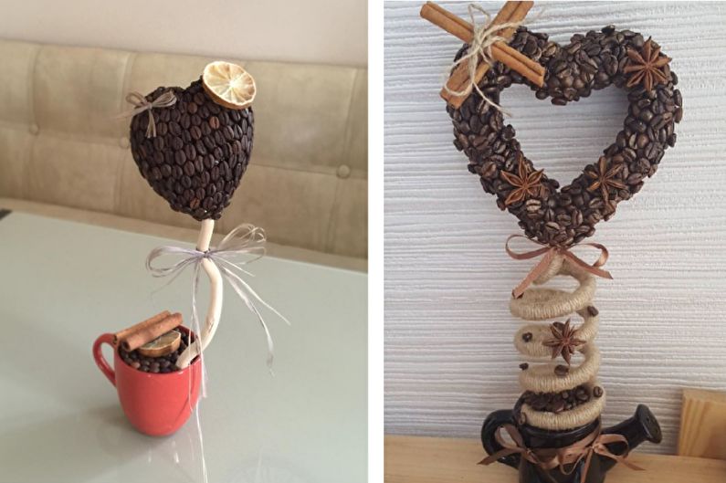 Idee per il caffè Topiary - Valentine